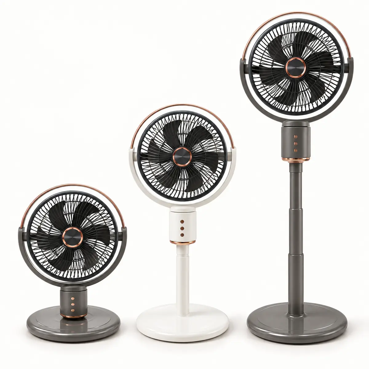 Ventilador recargable telescópico YJ-2219