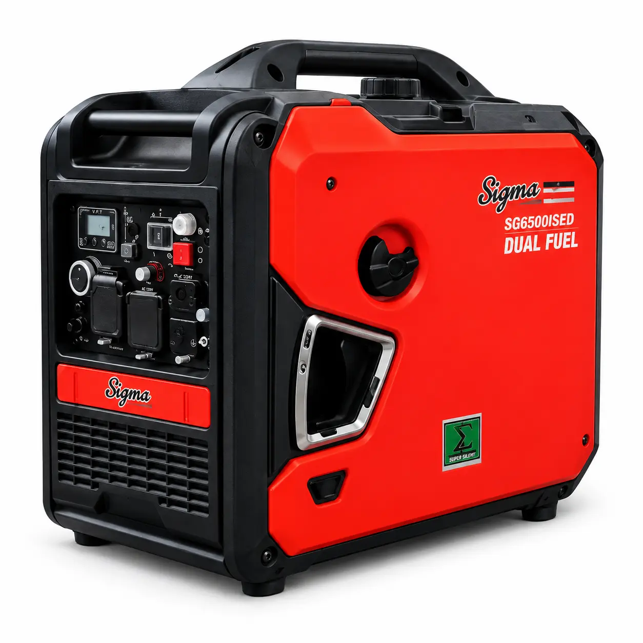 Generador inverter SIGMA SG6500ISED dual fuel