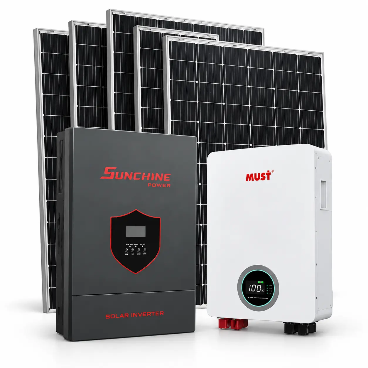 Kit solar 5/5 Sunshine + MUST + 4 paneles