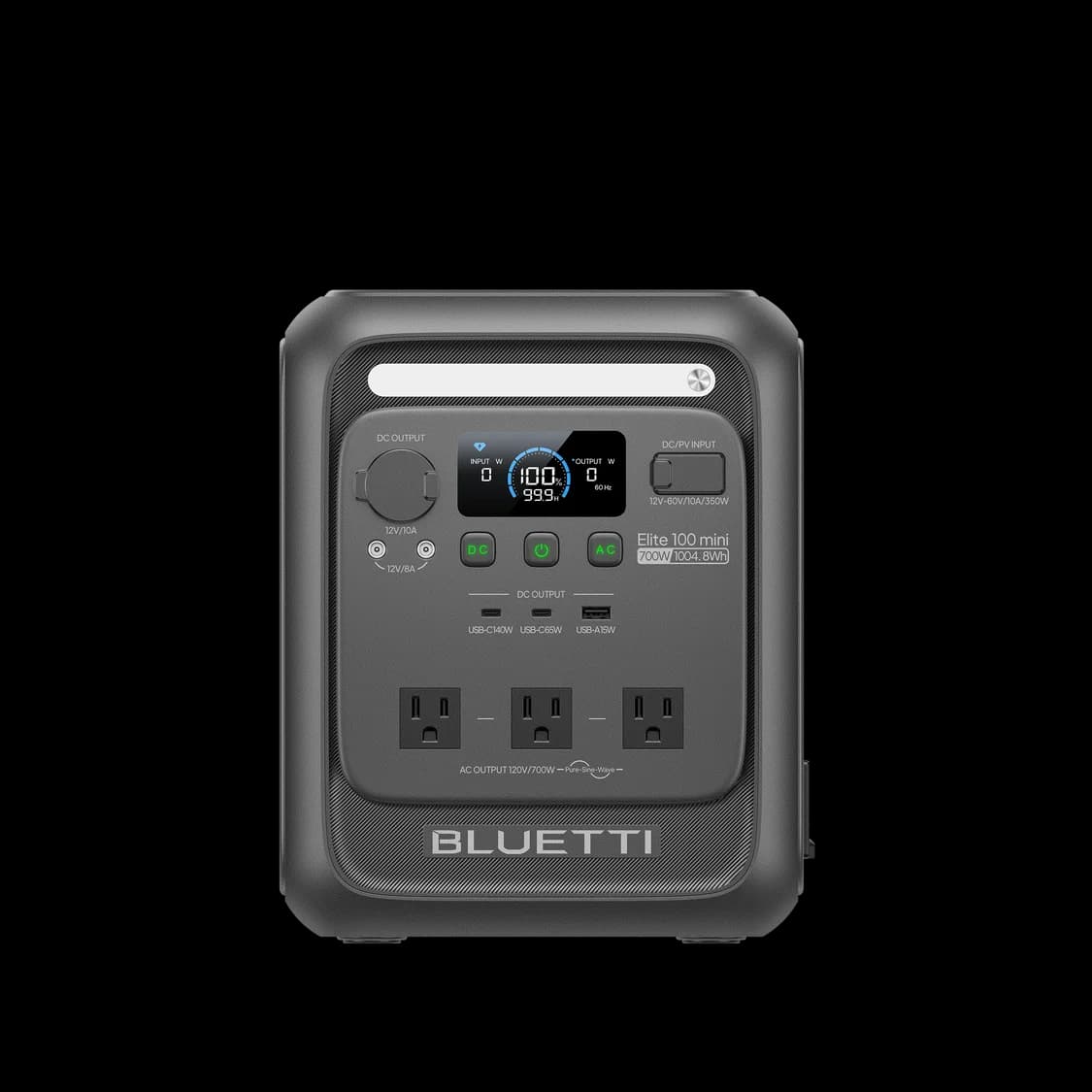 BLUETTI Elite 100 Mini | 1004.8 Wh · 700 W